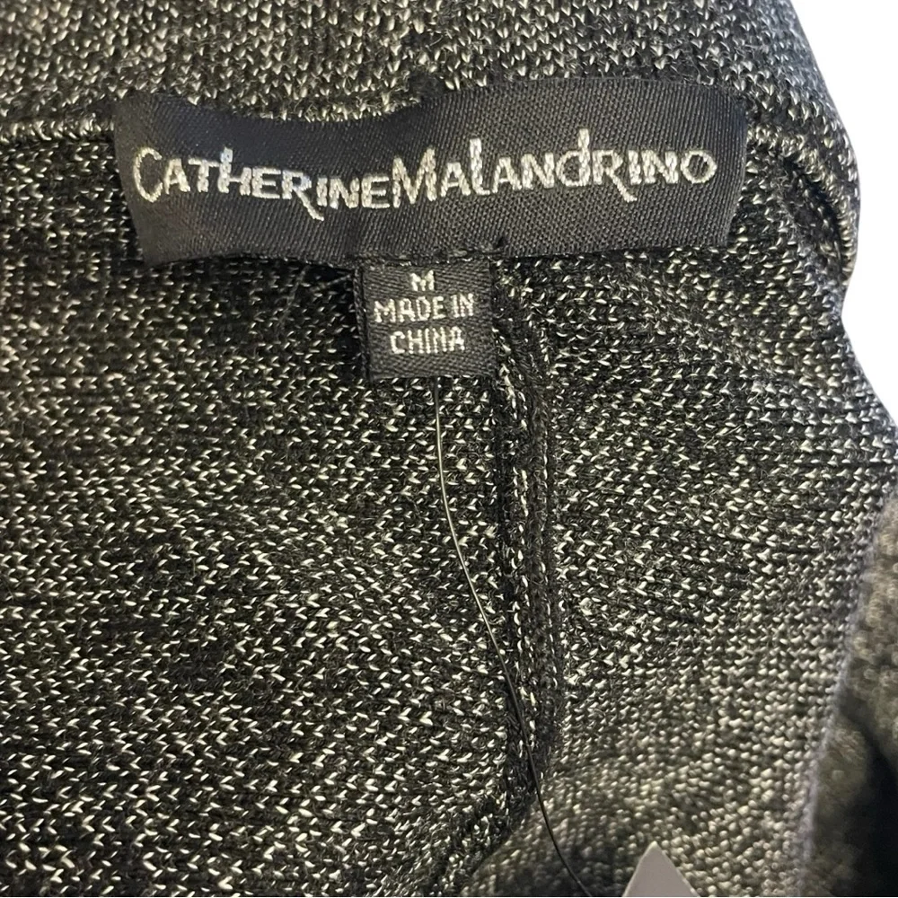 Catherine Malandrino Charcoal A-Line Skirt - Picture 3 of 8